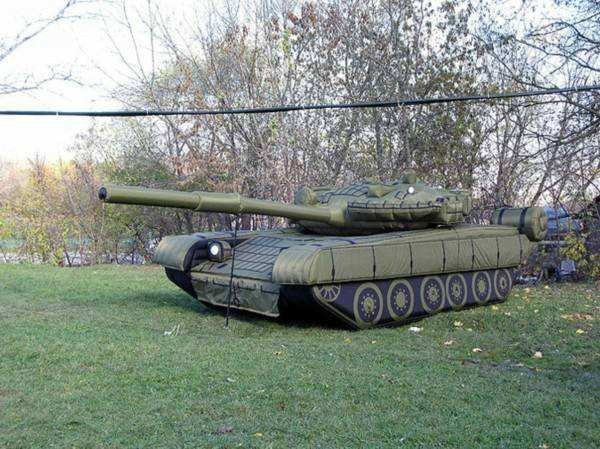 白河陆地军事假目标坦克